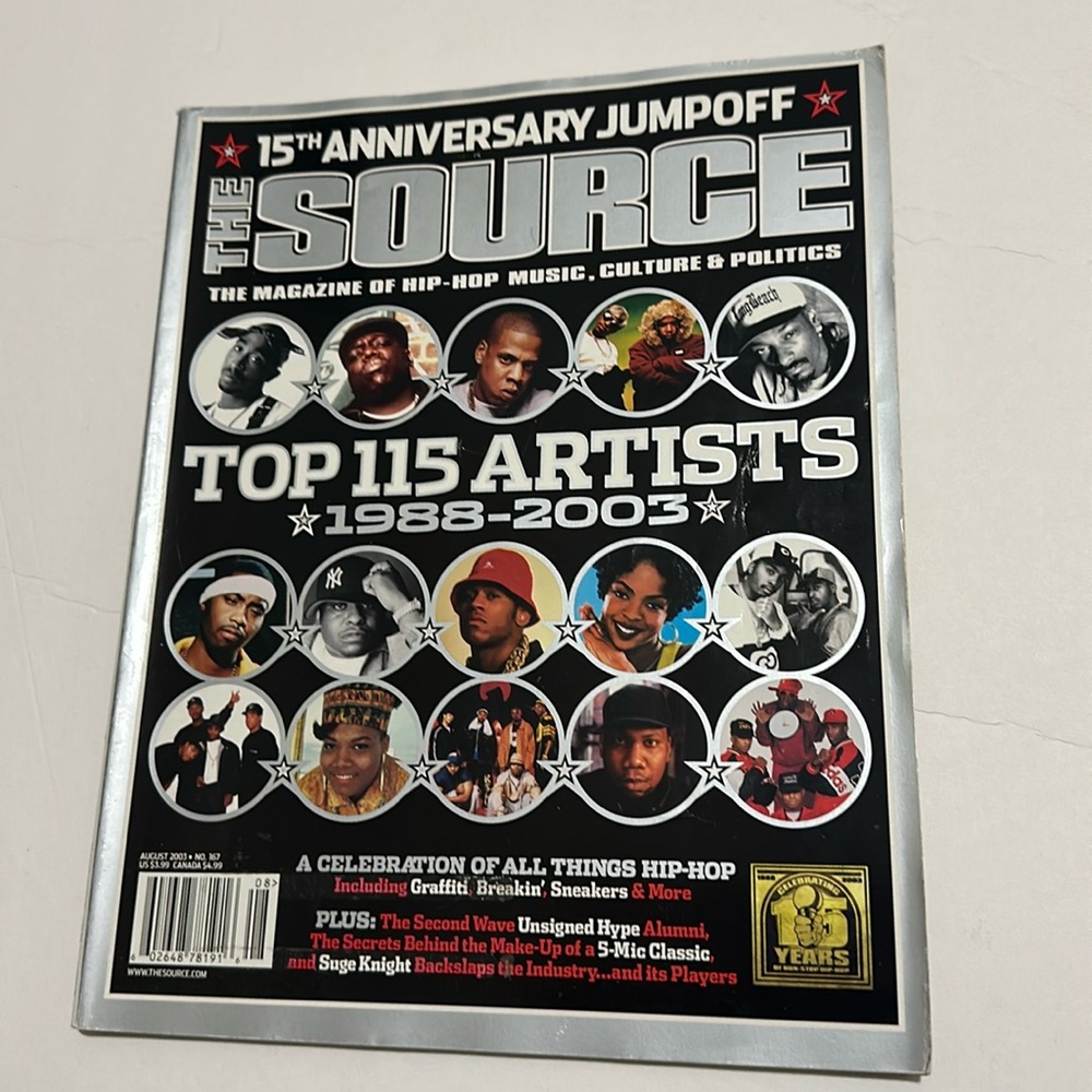 15th Anniversary The Source Magazine